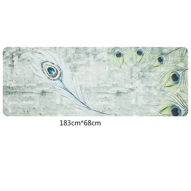 Travel Yoga Mat! 1.5mm Ultra-thin, Eco-Friendly, Natural Rubber. Beautiful Designs!