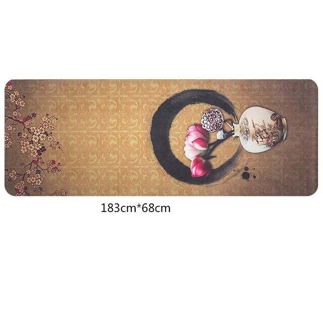 Travel Yoga Mat! 1.5mm Ultra-thin, Eco-Friendly, Natural Rubber. Beautiful Designs!