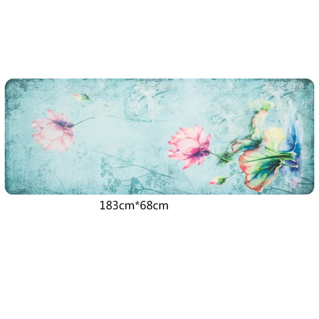 Travel Yoga Mat! 1.5mm Ultra-thin, Eco-Friendly, Natural Rubber. Beautiful Designs!