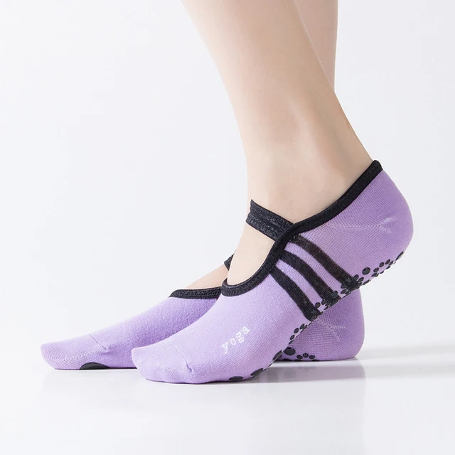 Anti Slip Cotton Sports Yoga Socks