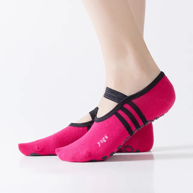 Anti Slip Cotton Sports Yoga Socks