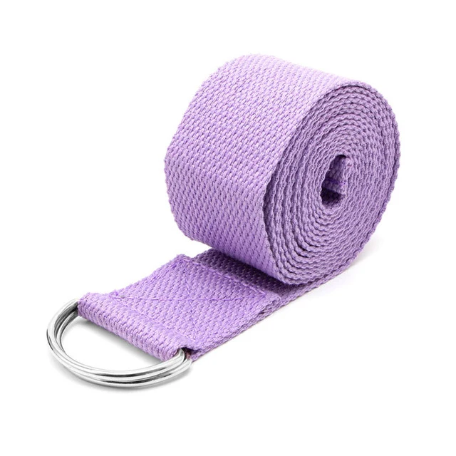 Adjustable Sport Stretch D-Ring Yoga Strap