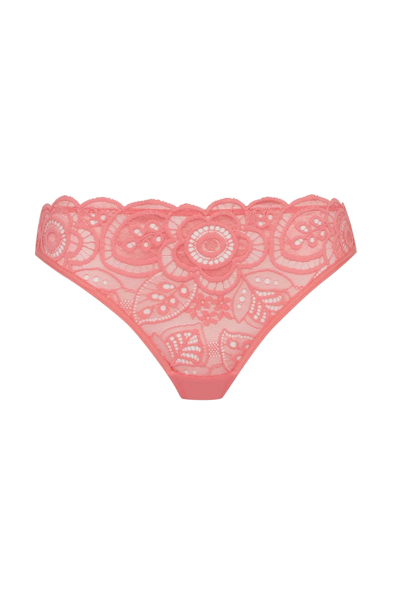Slip Brésilien Soleil d'été - Rose bonbon