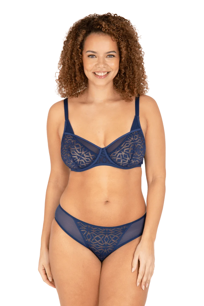 Soutien-gorge corbeille à armatures Equinoxe - Nuit étoilée
