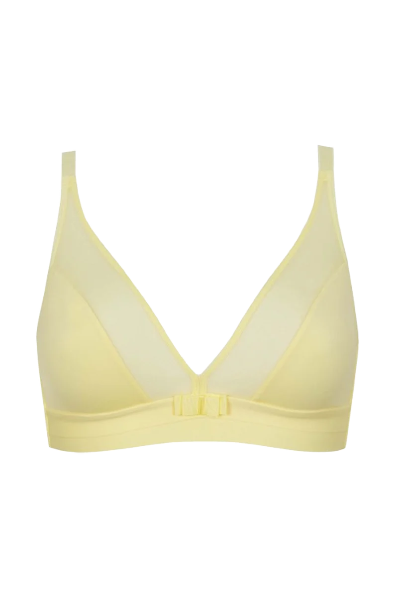Soutien-gorge sans armatures Tulle Design - Limoncello