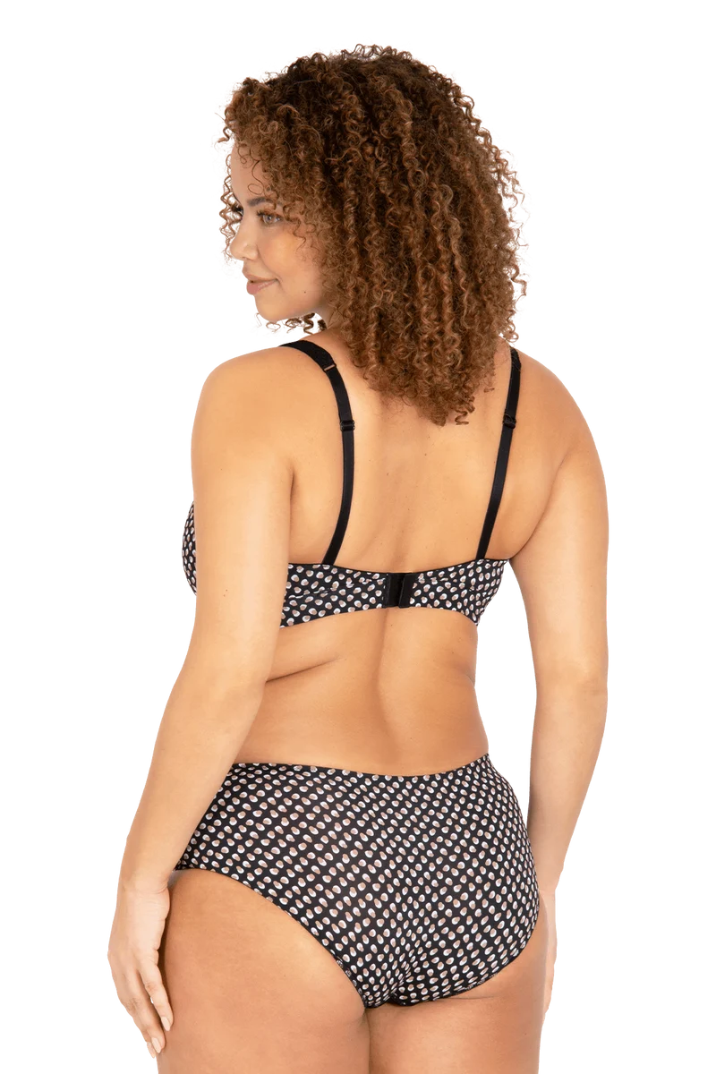 Shorty en dentelle et microfibre L'irrésistible - Bulles