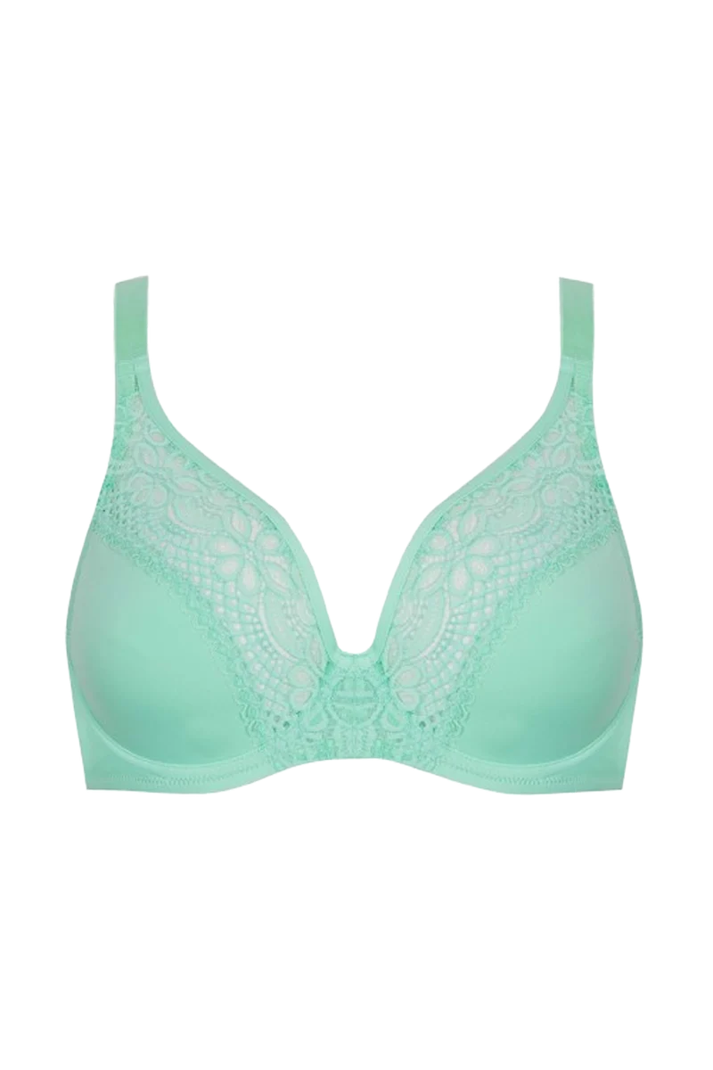 Soutien-gorge foulard à armatures L'irrésistible - Vert amande