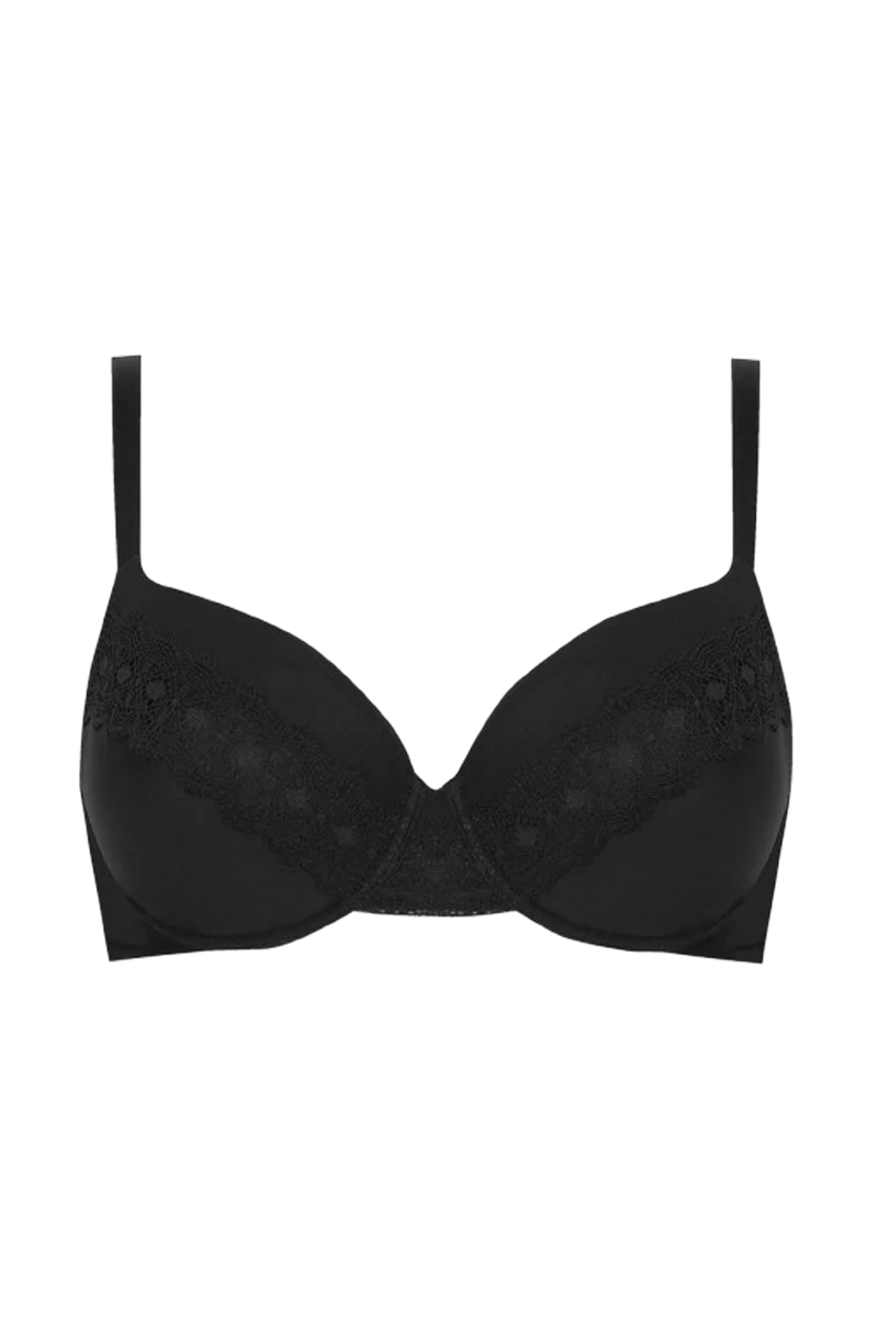 Soutien-gorge à coques spacer Jour après jour - Noir