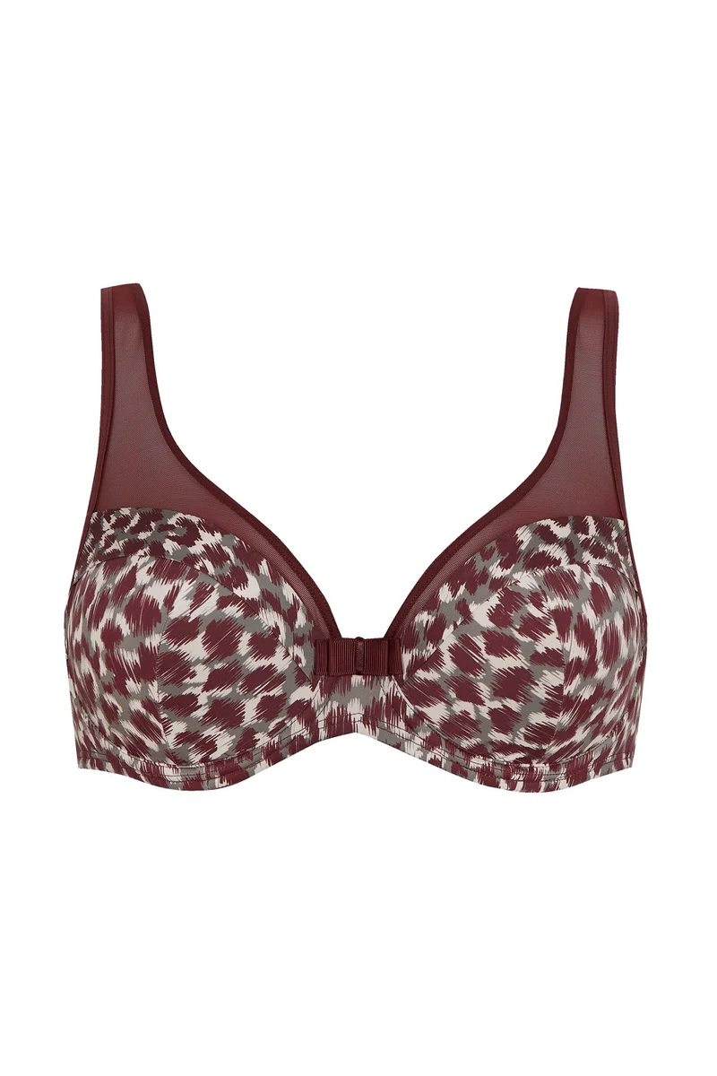 Soutien-gorge à armatures Tulle Design - Félin