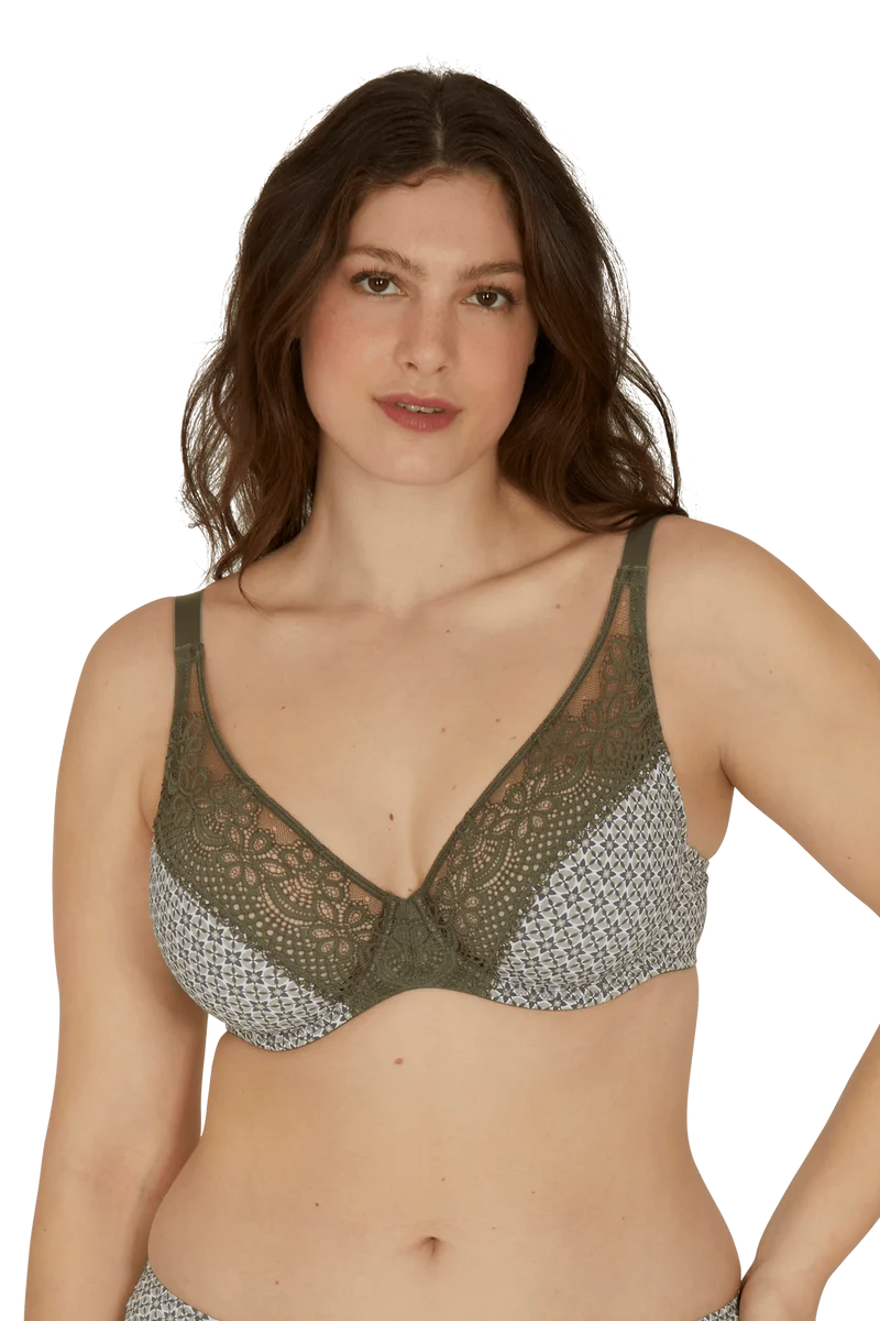 Soutien-gorge foulard à armatures L'irrésistible - Mosaique