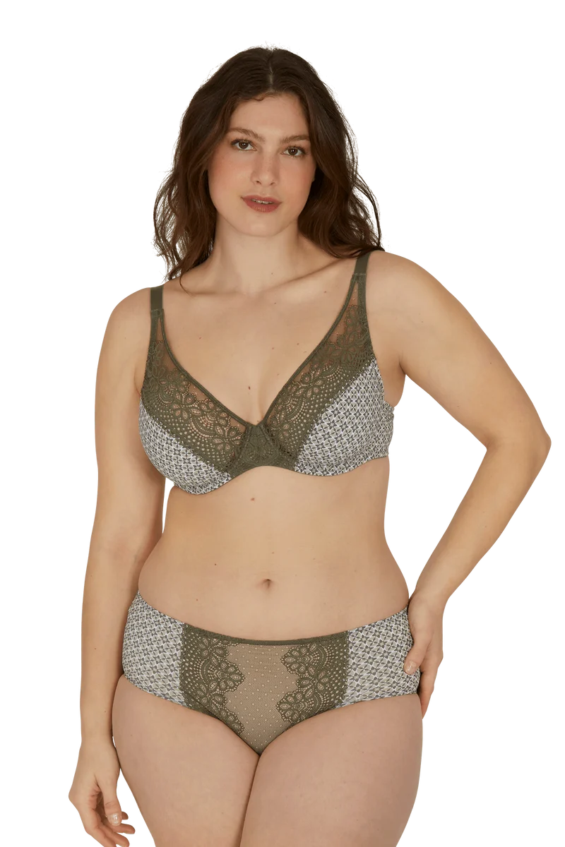 Soutien-gorge foulard à armatures L'irrésistible - Mosaique