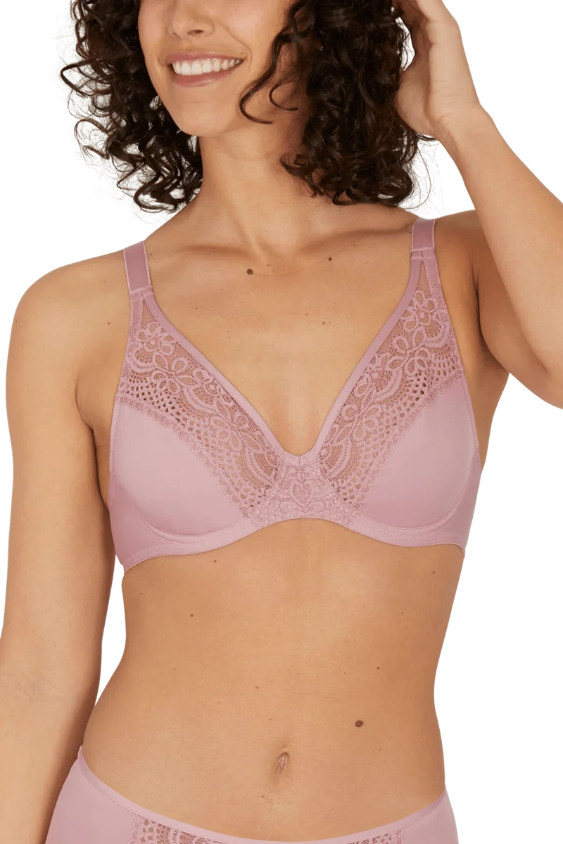 Soutien-gorge foulard à armatures L'irrésistible - Lilas