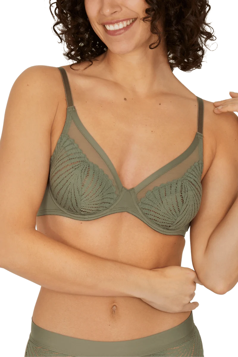 Soutien-gorge à armatures Muse - Kaki