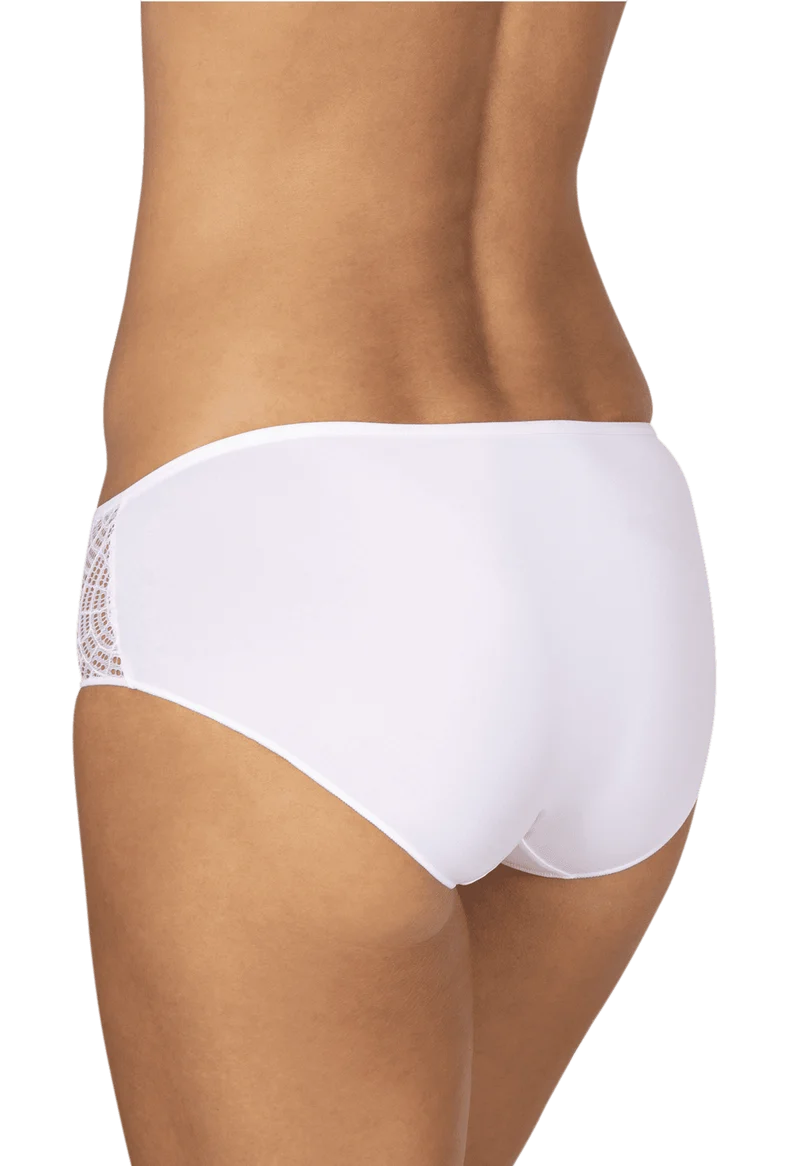 Lot de 3 Slips - Trio Dentelle Micro - Blanc
