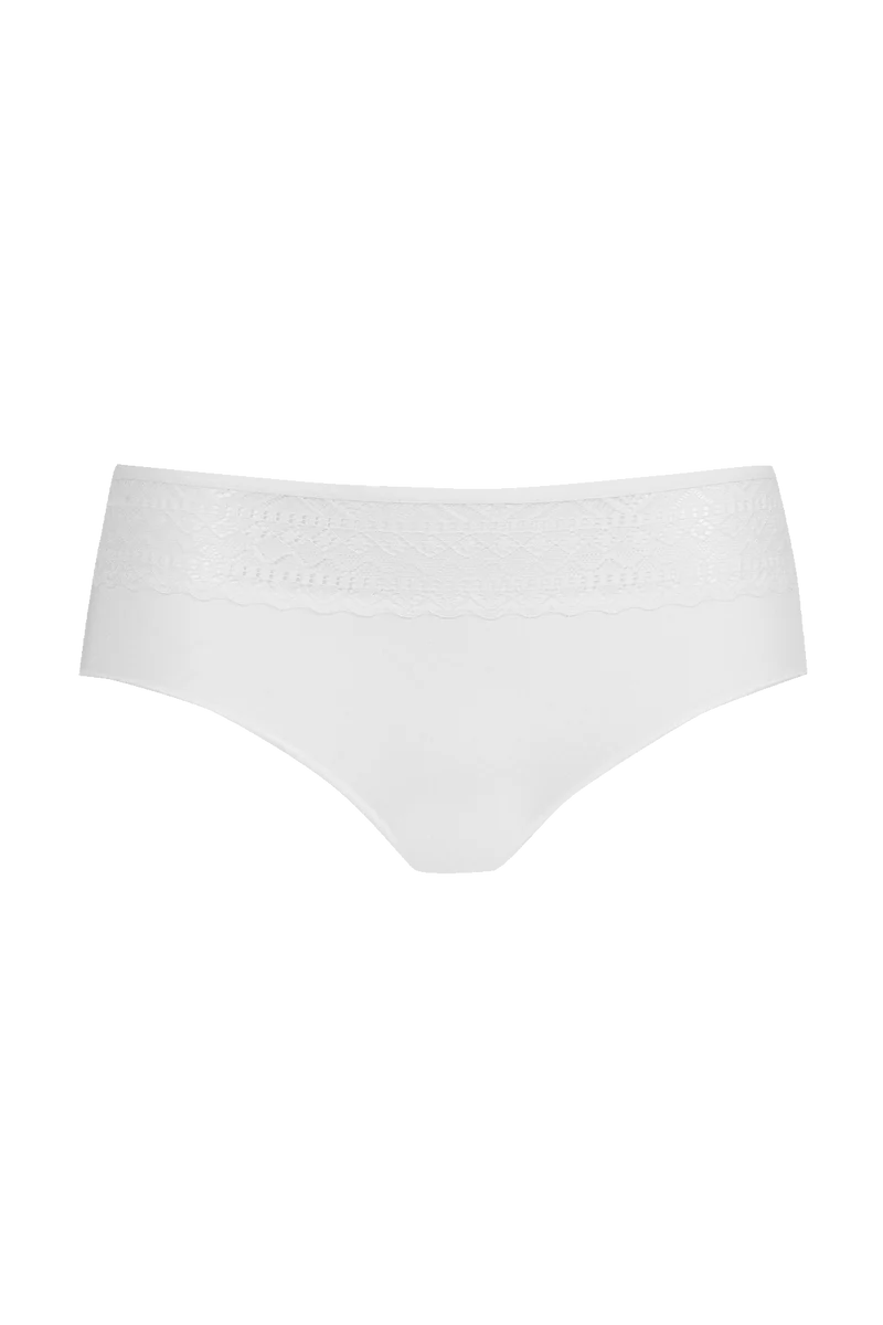 Lot de 3 Slips - Trio Dentelle Micro - Blanc