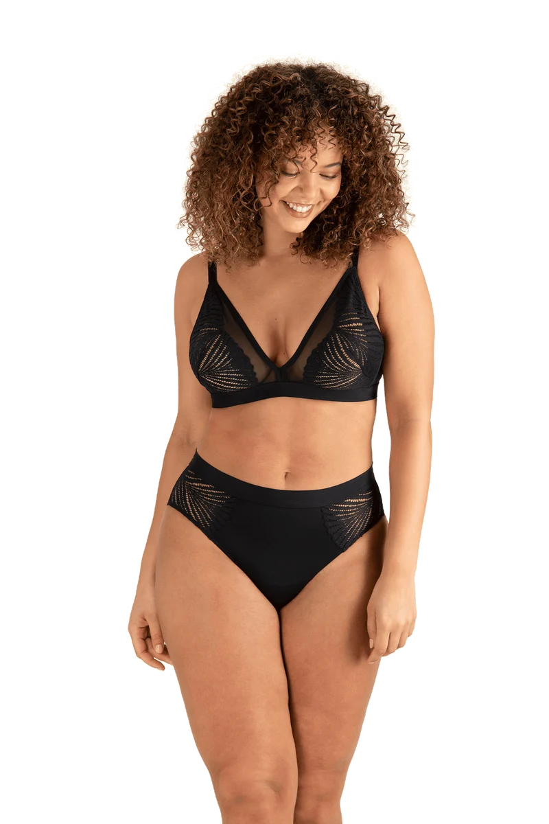 Soutien-gorge sans armatures Muse - Noir