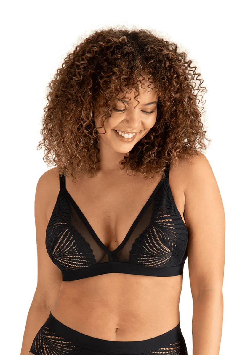 Soutien-gorge sans armatures Muse - Noir