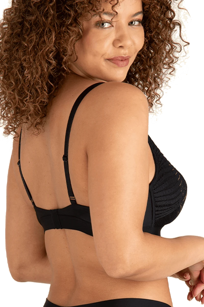Soutien-gorge sans armatures Muse - Noir