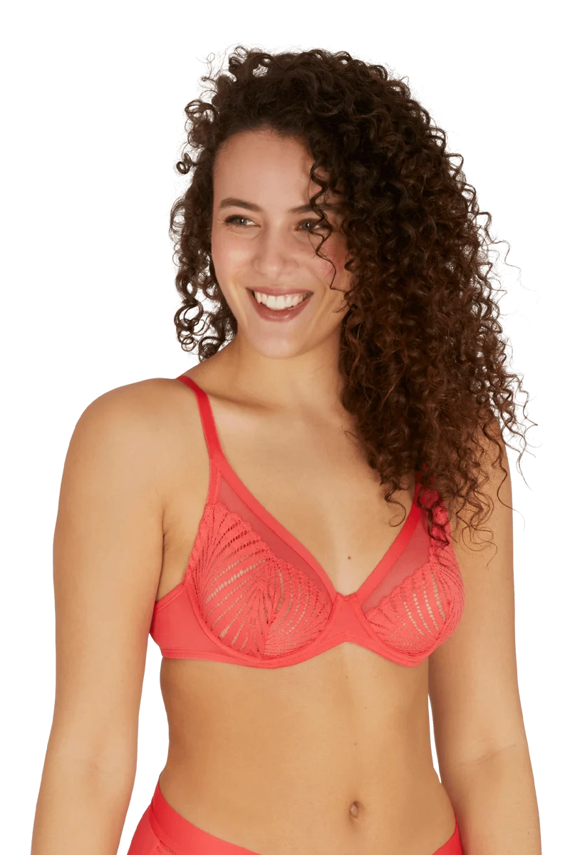 Soutien-gorge à armatures Muse - Corail