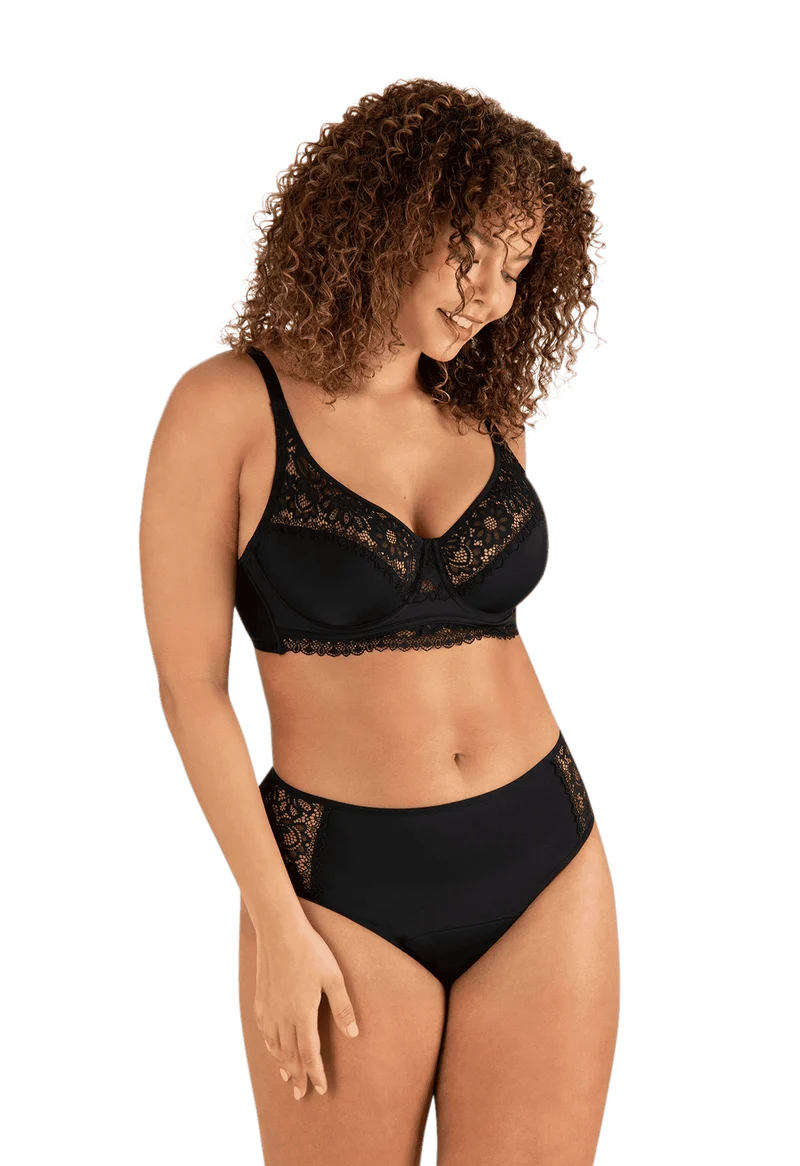 Culotte Absorbante Well Allure Intimement WELL - Noir