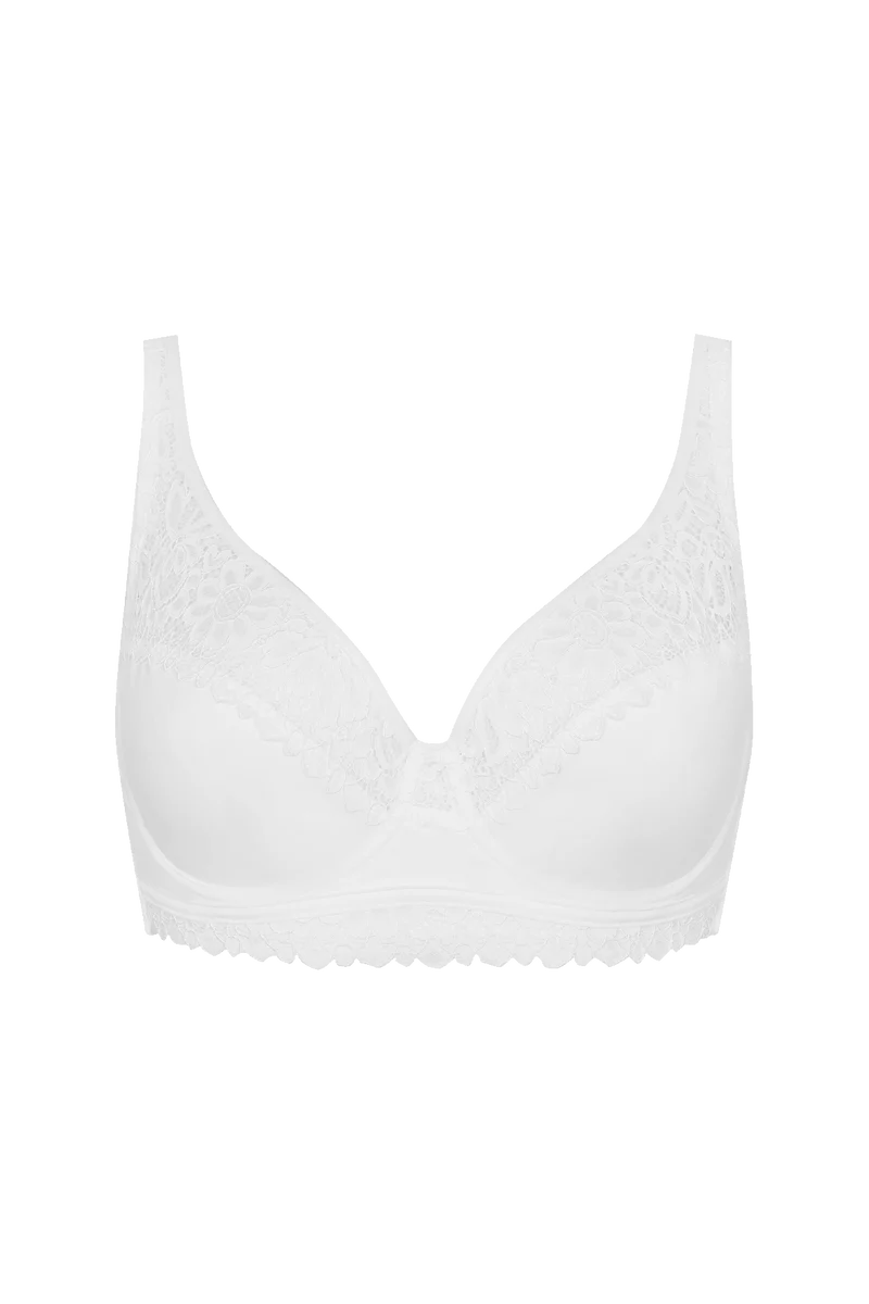 Soutien-gorge à armatures dentelle Well Allure L'Elégante - Blanc