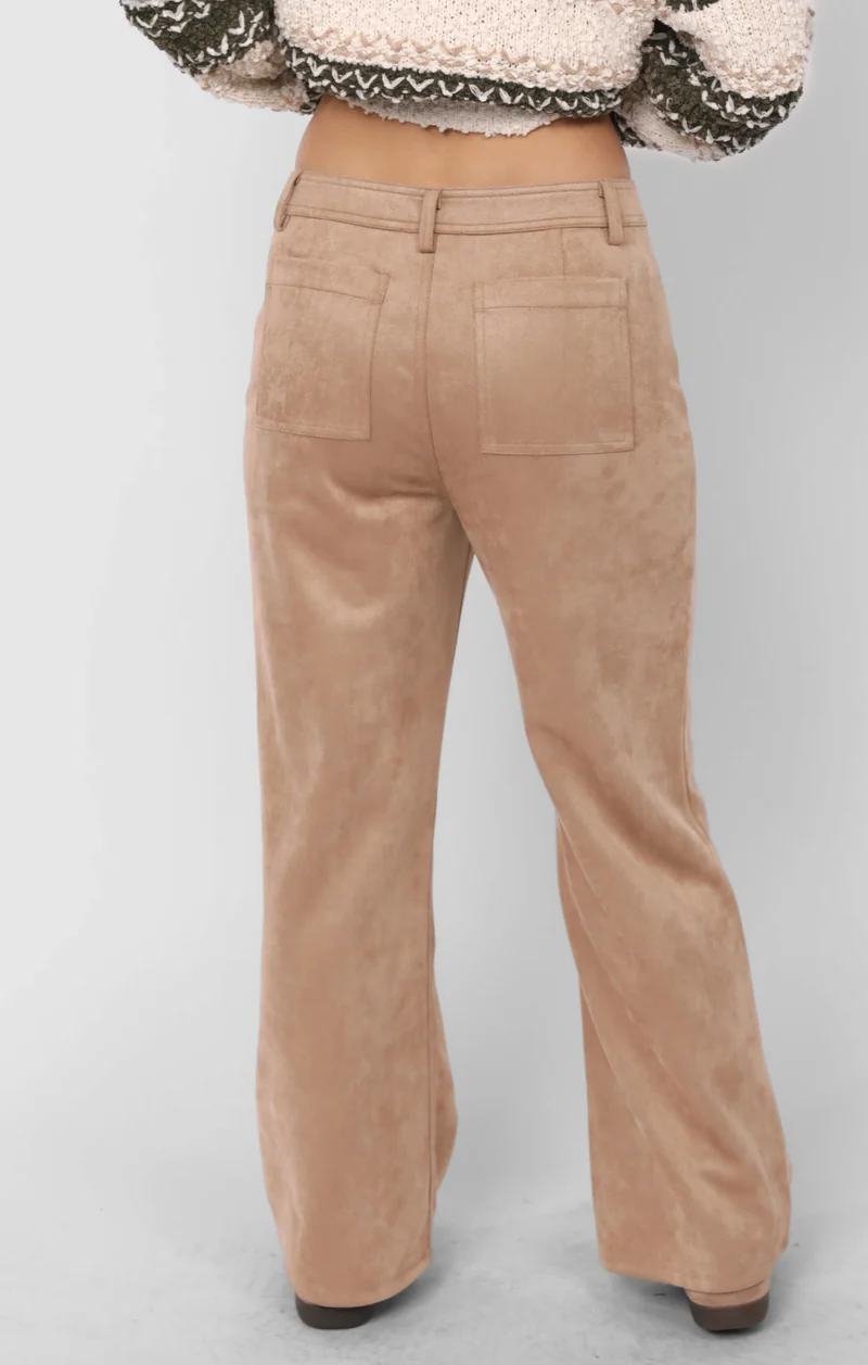 Tuscany Faux Suede Pants