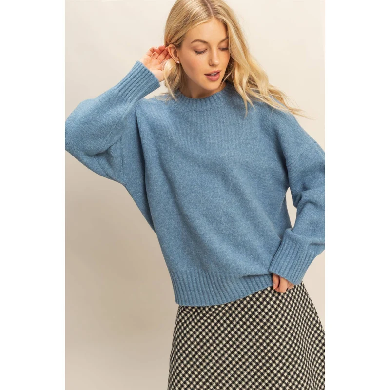 Abby Oversized Drop Shoulder Sweater