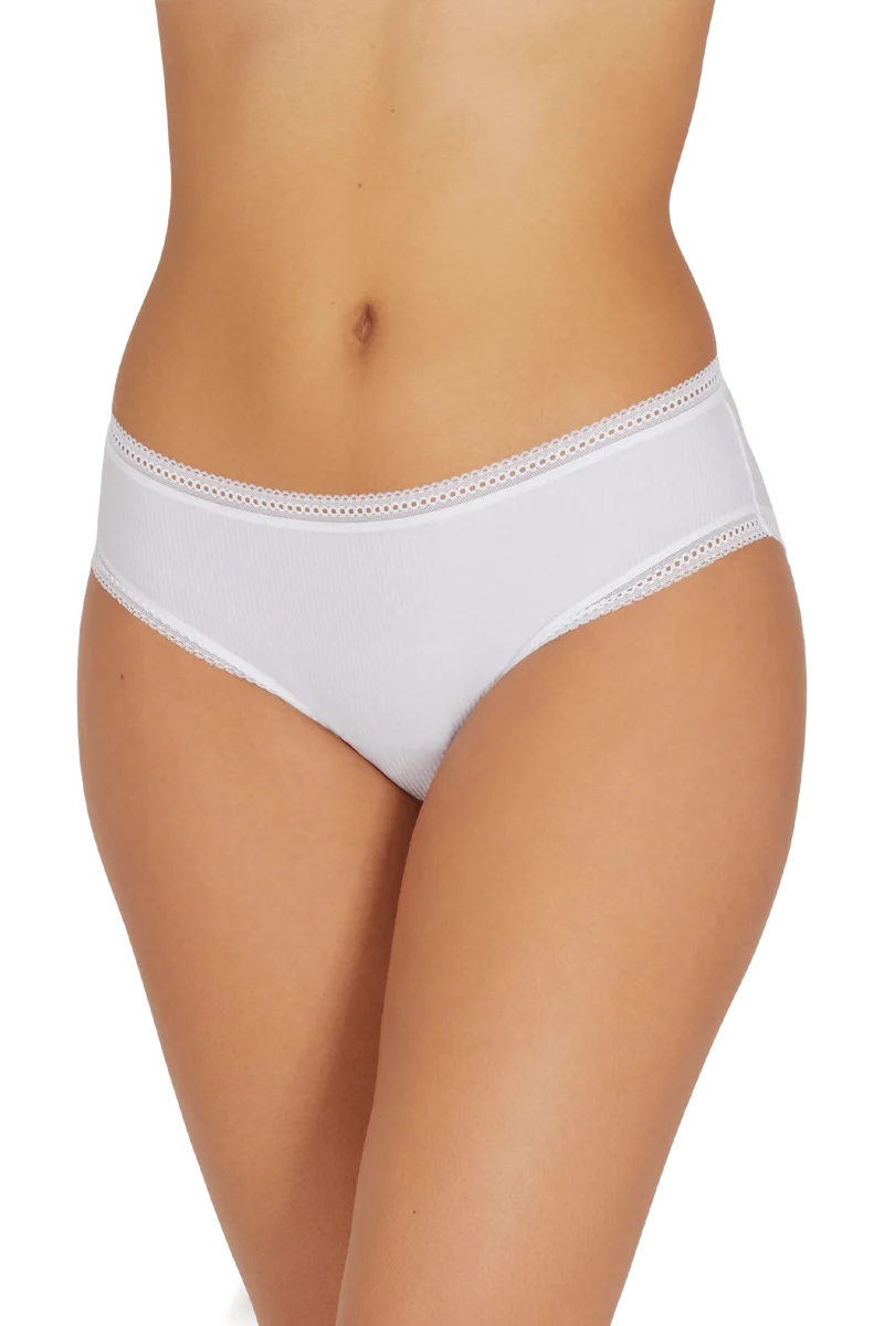 Duo Confort Modal Lot de 2 Slips - Blanc