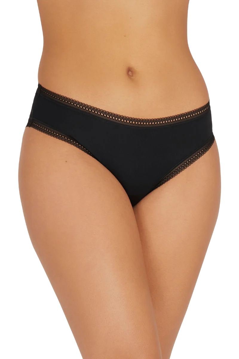 Duo Confort Modal Lot de 2 Slips - Noir