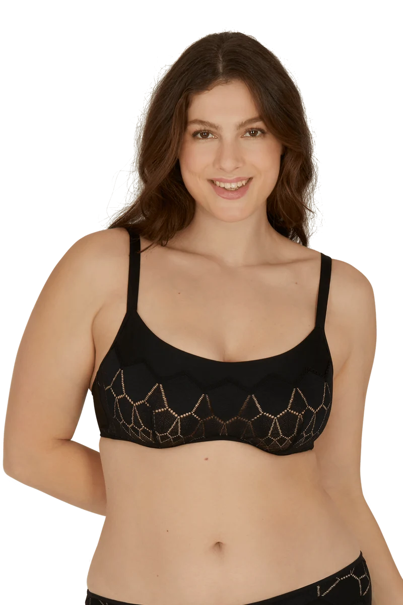 Soutien-gorge à armatures Harmonie - Noir