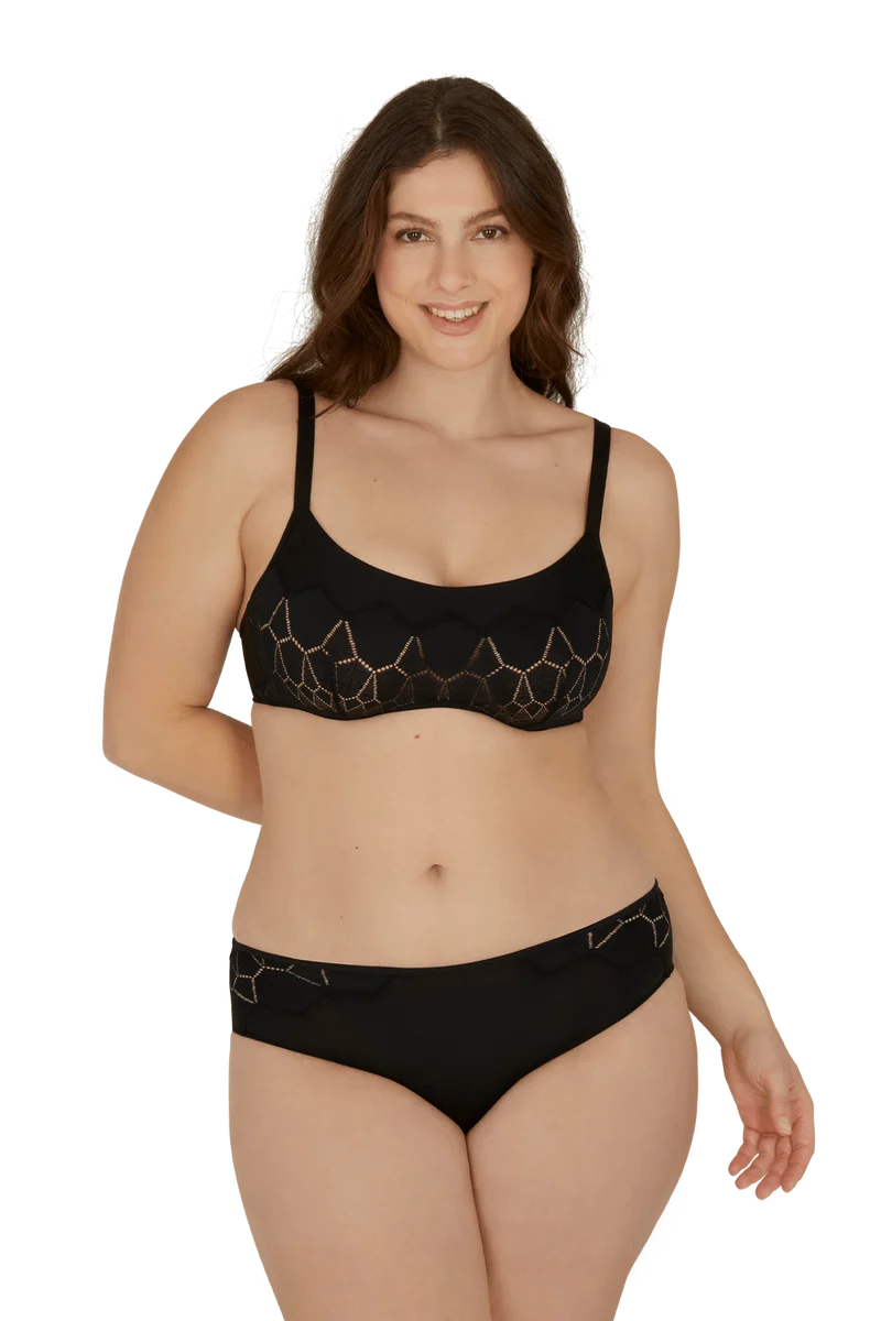 Soutien-gorge à armatures Harmonie - Noir