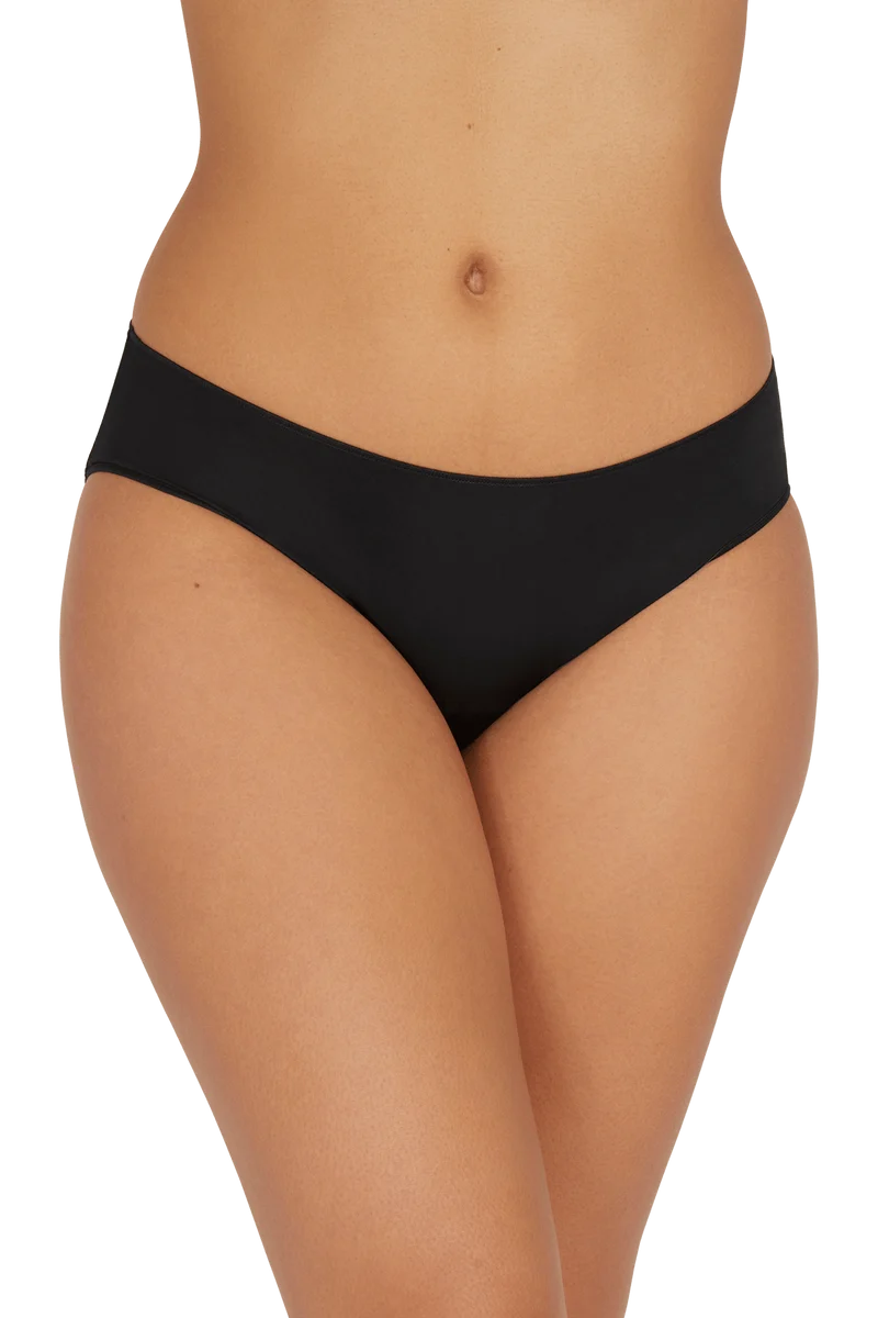 Lot de 3 Slips - Trio fantaisie micro - Pois / noir / poudre