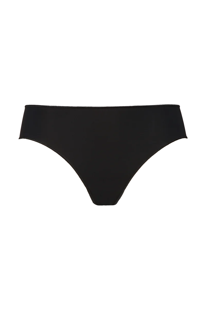 Lot de 3 Slips - Trio fantaisie micro - Pois / noir / poudre