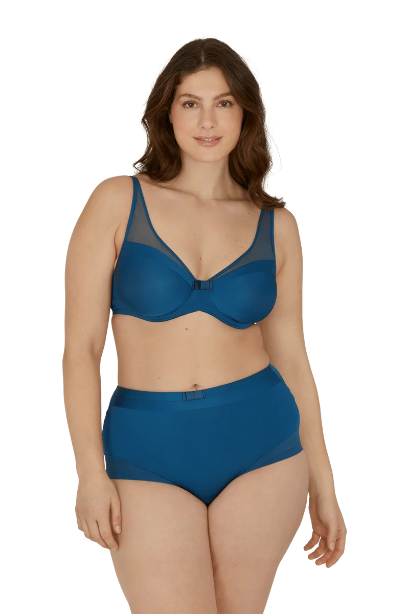 Soutien-gorge à armatures Tulle Design - Océan