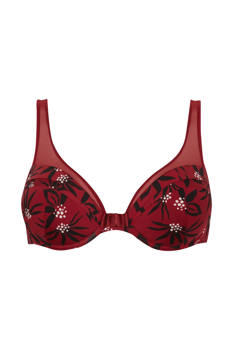 Soutien-gorge coques Tulle Design - Soleil levant
