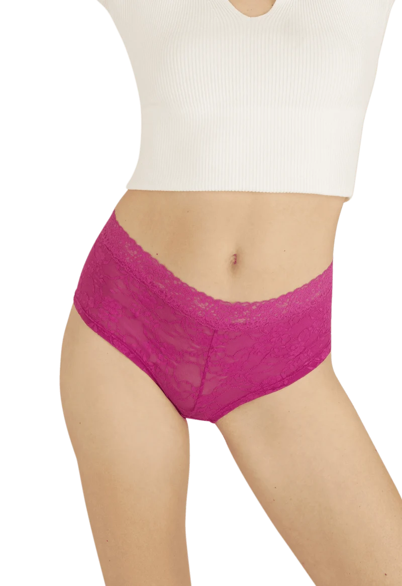 Duo Pop Lot de 2 Shortys - Fuchsia / blanc