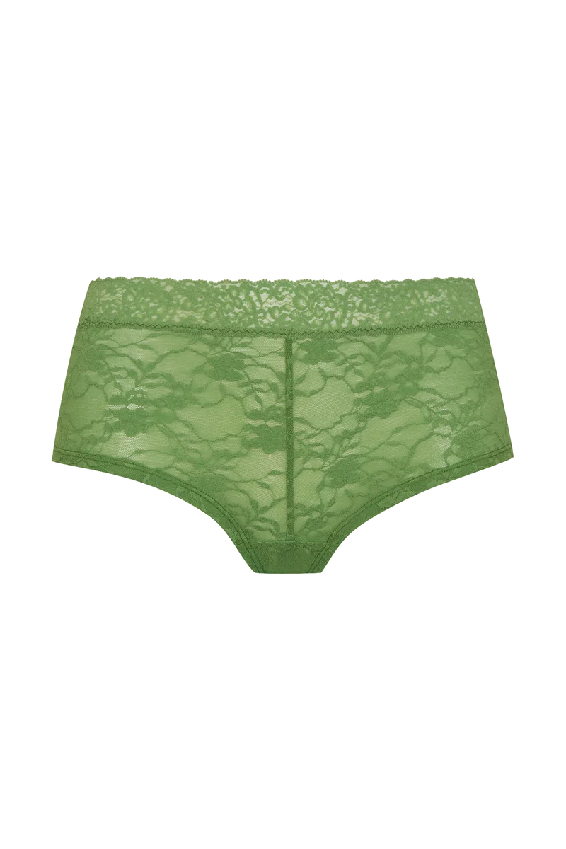 Duo Pop Lot de 2 Shortys - Vert éclatant / blanc