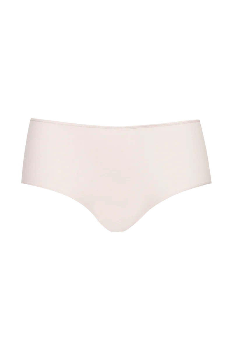 Lot de 3 Shortys en coton bio Intimement Bio - Blanc / bleu / poudre