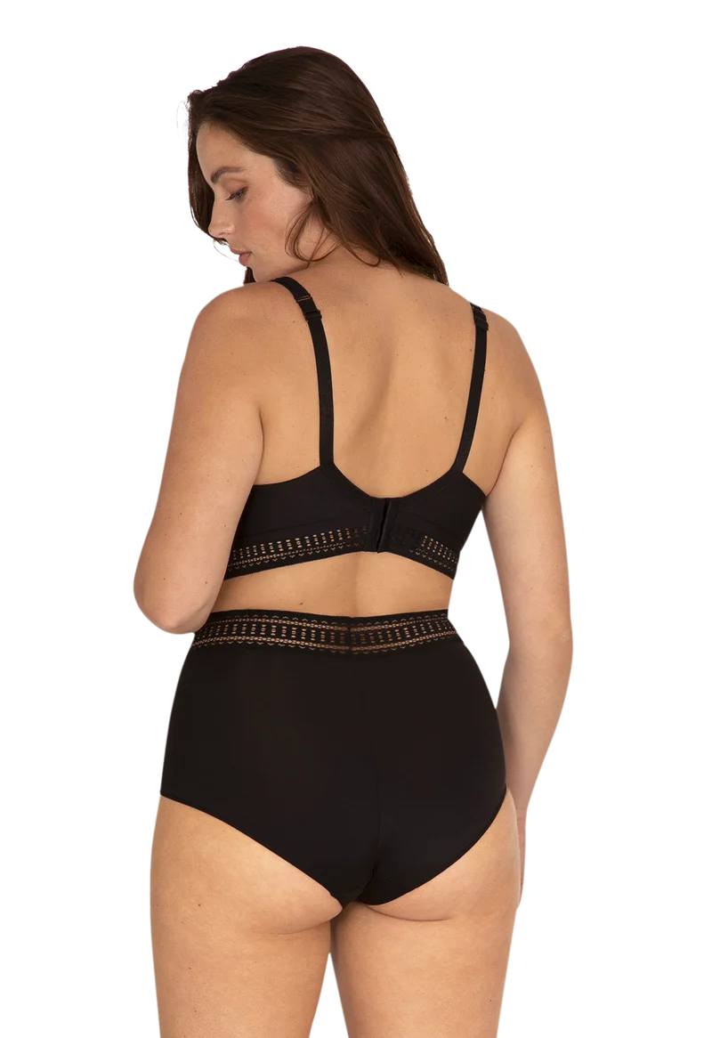 Soutien-gorge sans armatures Arty Graphik - Noir