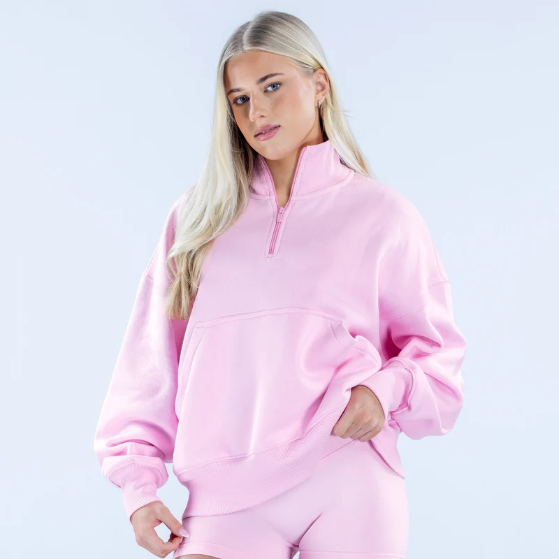 Signature Quarter Zip Sweatshirt