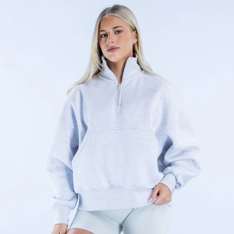 Signature Quarter Zip Sweatshirt