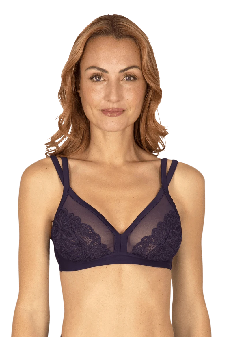 Soutien-gorge sans armatures Well Allure L'Original - Bleu nuit