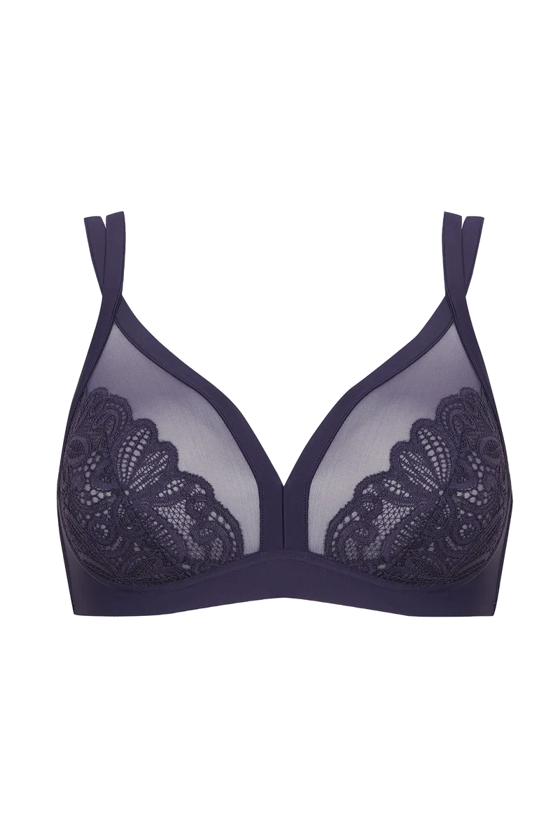 Soutien-gorge sans armatures Well Allure L'Original - Bleu nuit