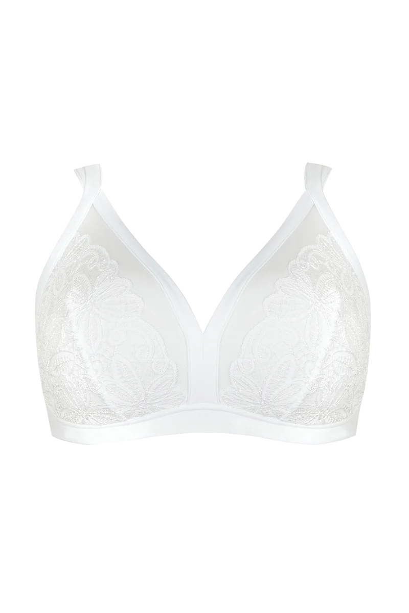 Soutien-gorge sans armatures Well Allure L'Original - Blanc