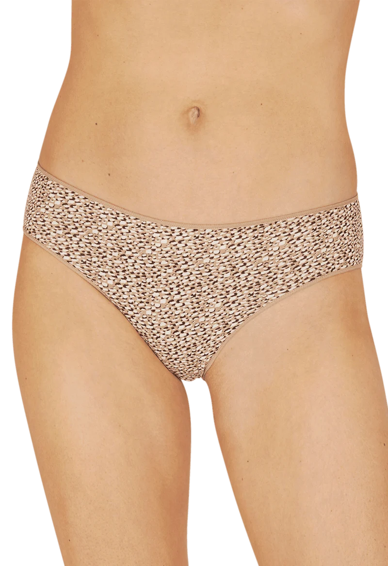 Lot de 3 slips en coton bio Intimement Bio - Savane