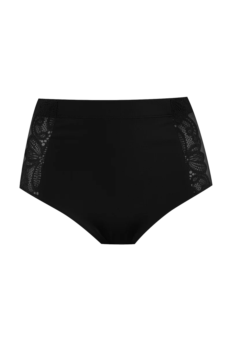 Culotte en dentelle Well Allure L'Original - Noir