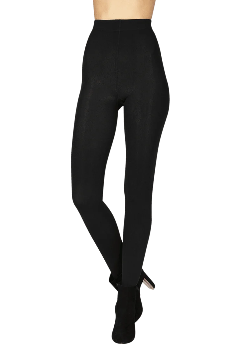 Collant ultra-opaque 100D Sensation Polaire - Noir ébène
