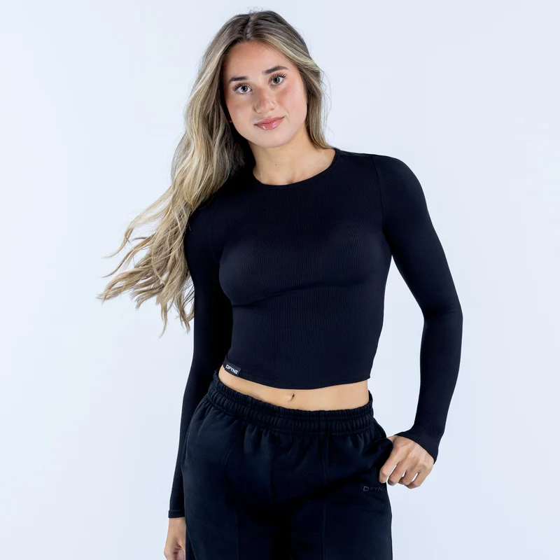 Revive Long Sleeve Ribbed Top