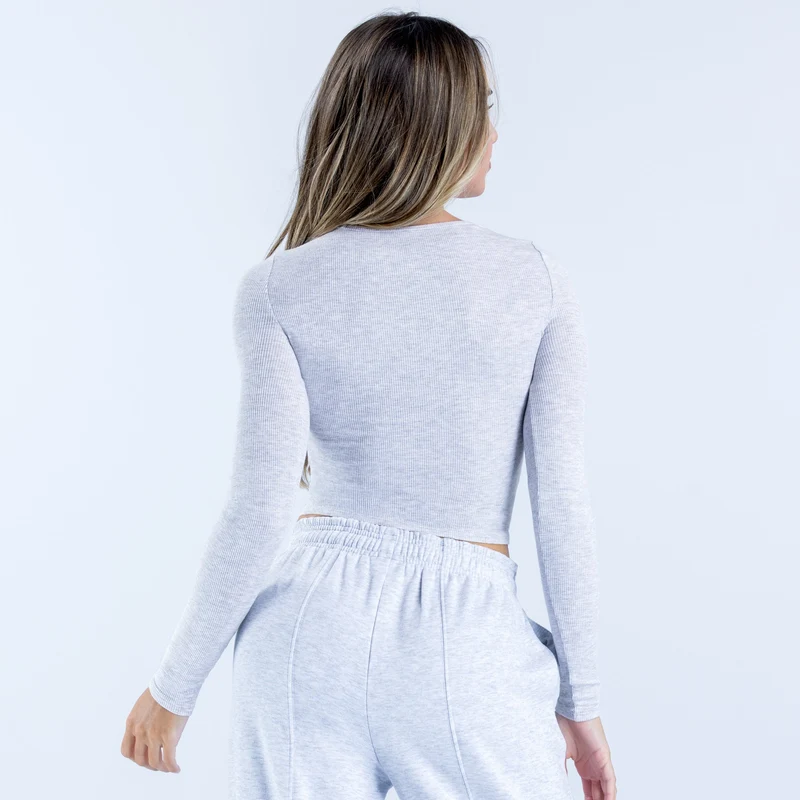Revive Long Sleeve Ribbed Top