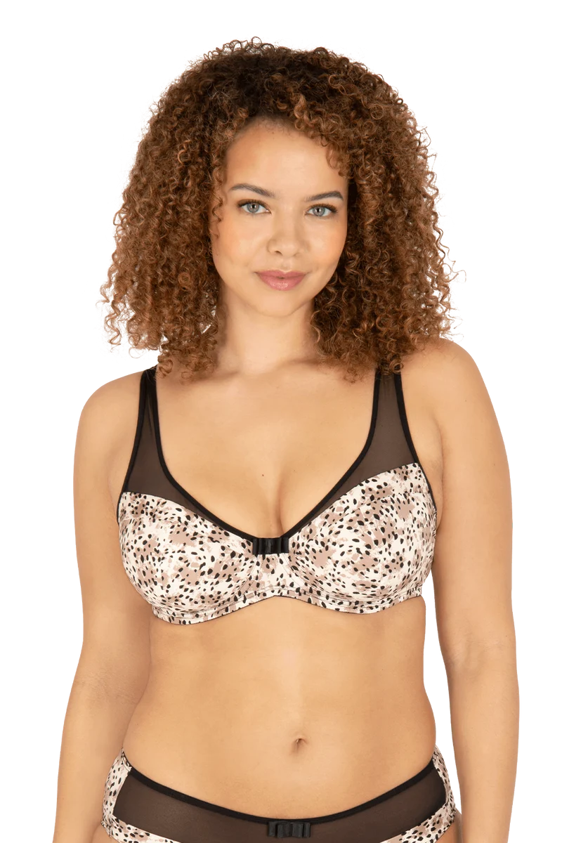 Soutien-gorge à armatures Tulle Design - Stracciatella